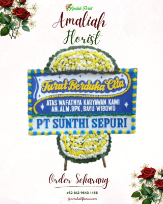 Papan Bunga Duka di Sarakan
