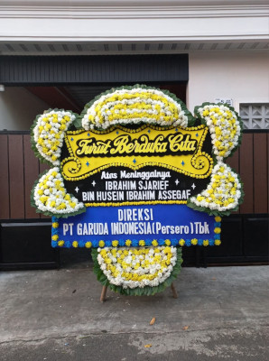 Papan Bunga Duka di Sarakan